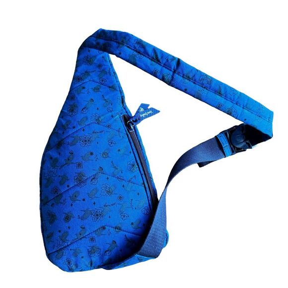 Vera Bradley Harry Potter Ravenclaw Blue Cotton Sling Bag - Picture 4 of 8